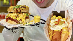 هات داگ تخم مرغ