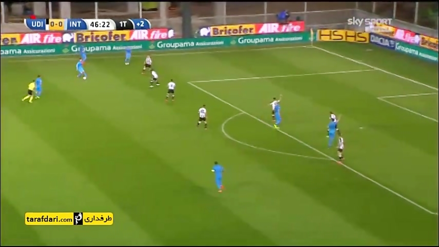 خلاصه بازی اودینزه 1 2 اینتر (...