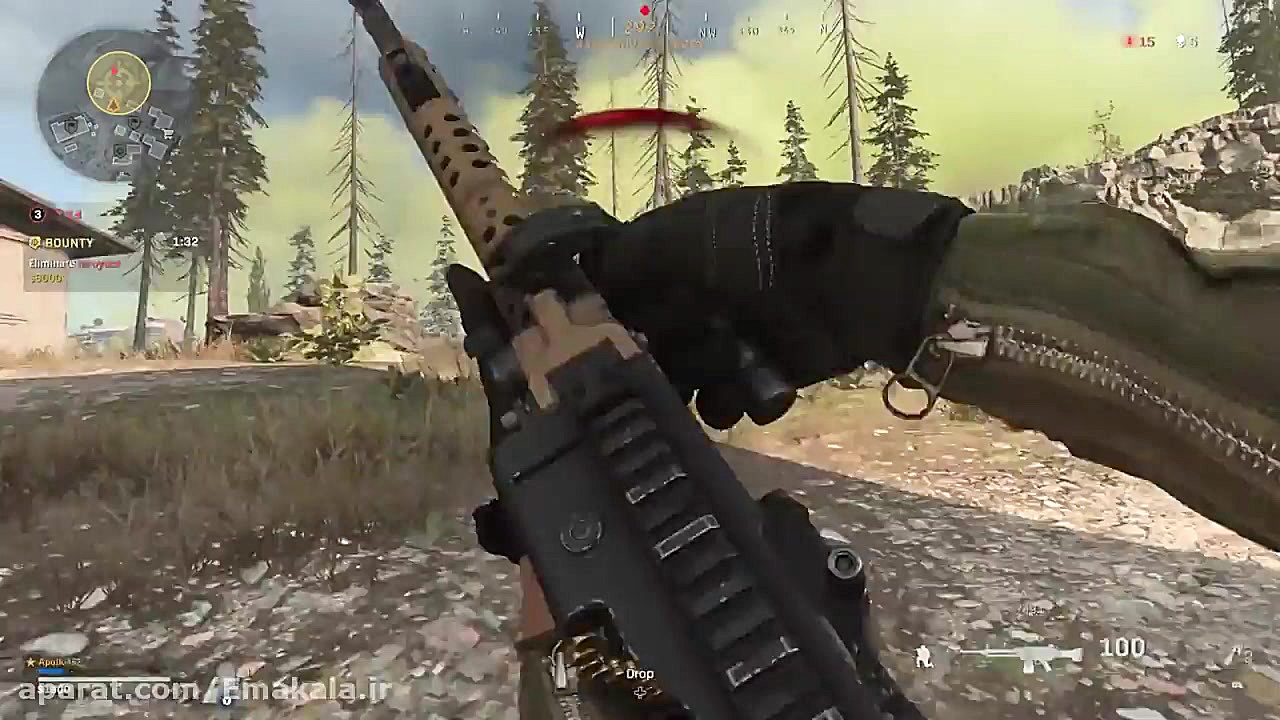 گیم پلی بازی Call of Duty : Wa...