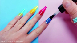 6 ایده جالب برای ساخت ناخن مصن...