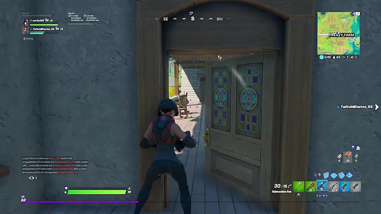 گیم پلی عالی از فورتنایت