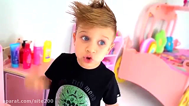 بازی دیانا و روما... مدل موهای...