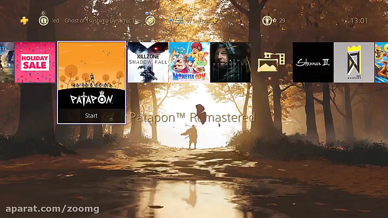 ویدیو تم Ghost of Tsushima برا...