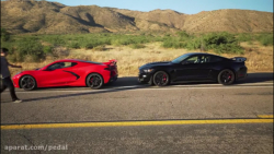 رقابت شورولت کوروت جدید با شلب...