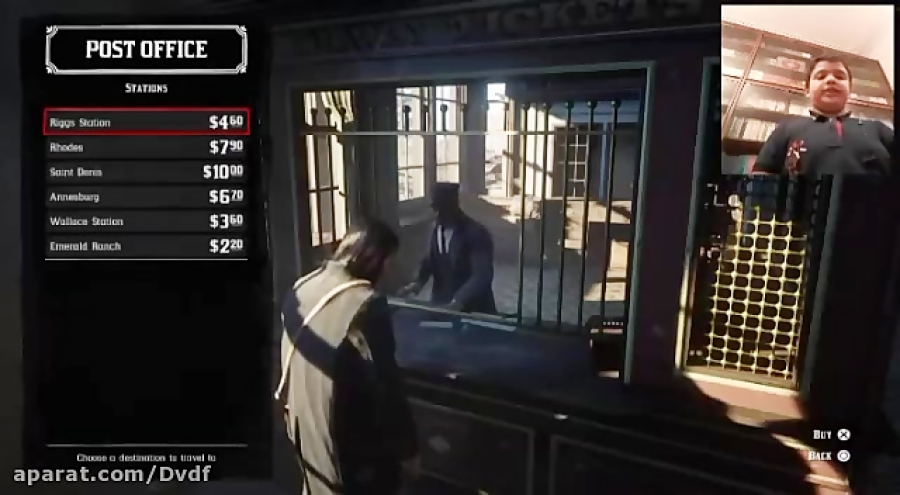 آمورش دزدی از قطار در ردد ردمپ...