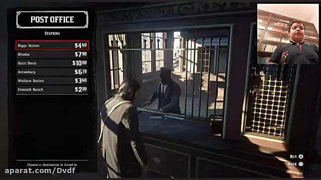 آمورش دزدی از قطار در ردد ردمپ...