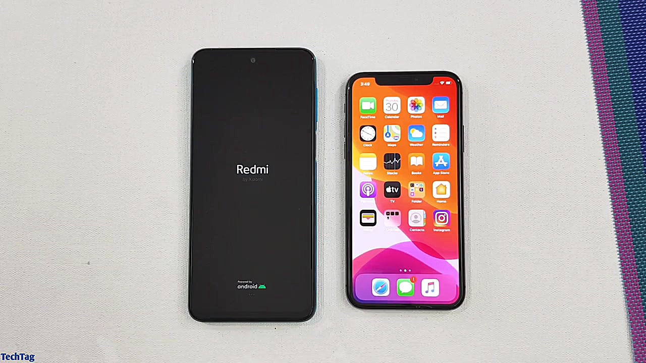 تست سرعت آیفون ۱۰ در برابر ردم...