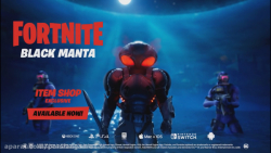 تریلر اسکین Black Manta در باز...