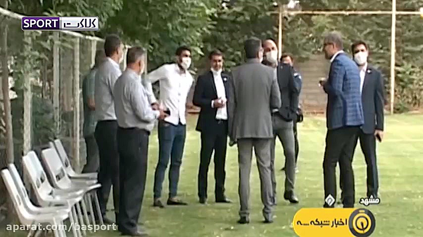 حاشیه ای عجیب در تمرین تیم شهر...