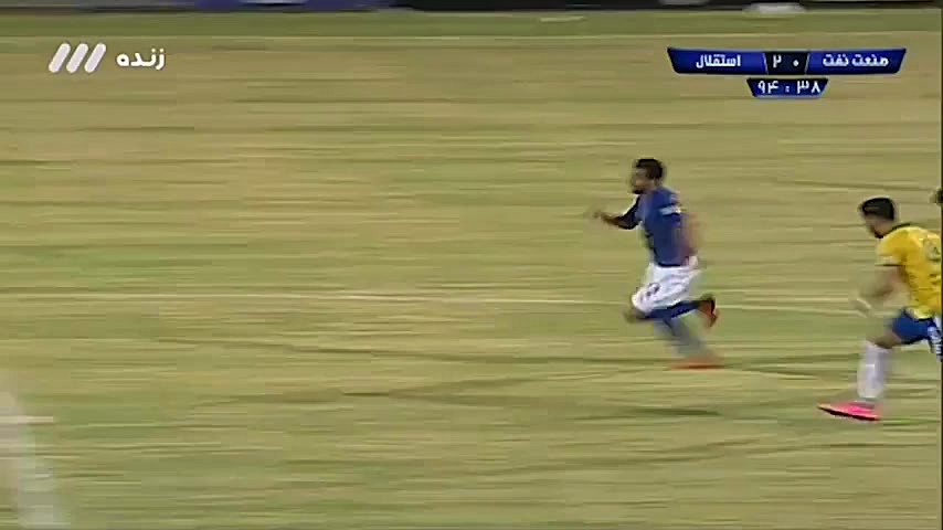 خلاصه بازی صنفت نفت 0 2 استقلا...