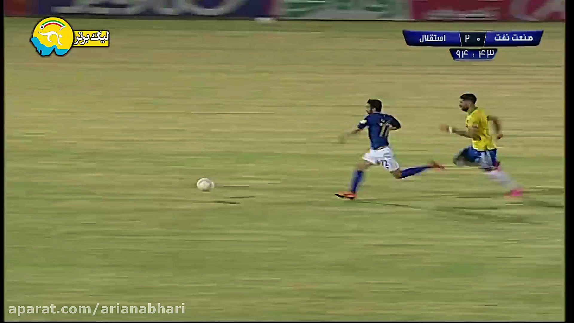 خلاصه بازی صنعت نفت آبادان  اس...