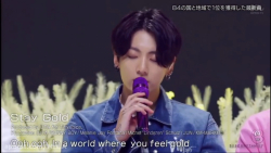 اجرای آهنگِ Stay Gold از BTS ب...