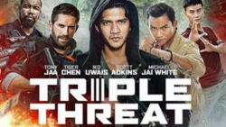 فیلم Triple Threat 2019 تهدید سه گانه زمان5735ثانیه