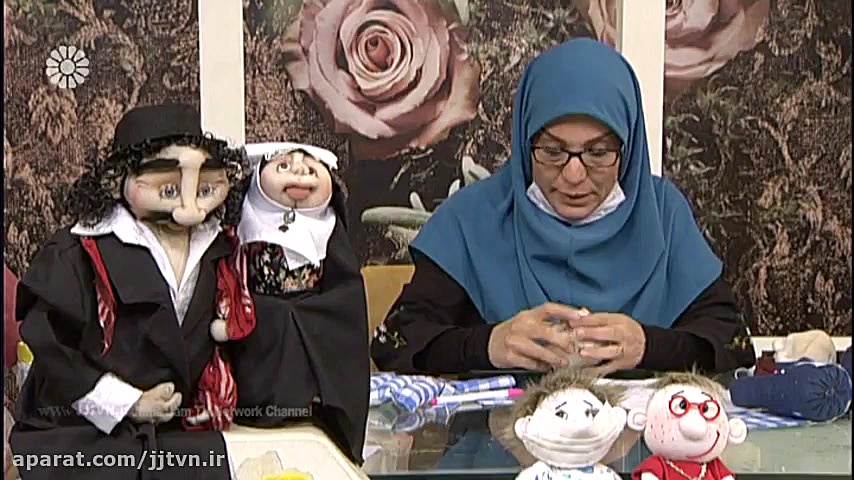 ساخت عروسک های جورابی  آزاده ر...