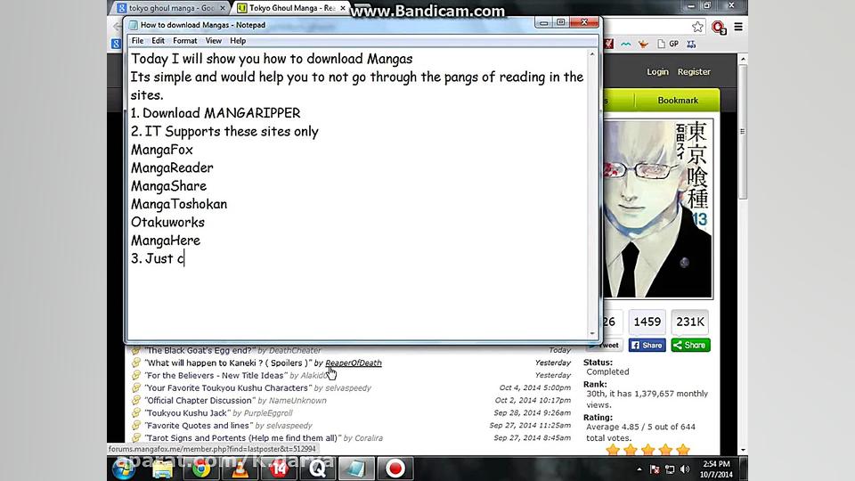 آموزش دانلود مانگا از چند سایت...