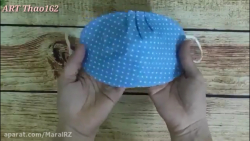 آموزش دوخت ماسک فانتزی زیبا