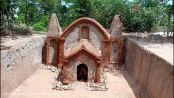 ساخت خانه رویایی جنگلی ساخت اس...