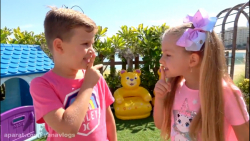 دیانا و روما   چالش شکلات با د...