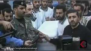 وداع سید حسن نصرالله با پیکر ش...