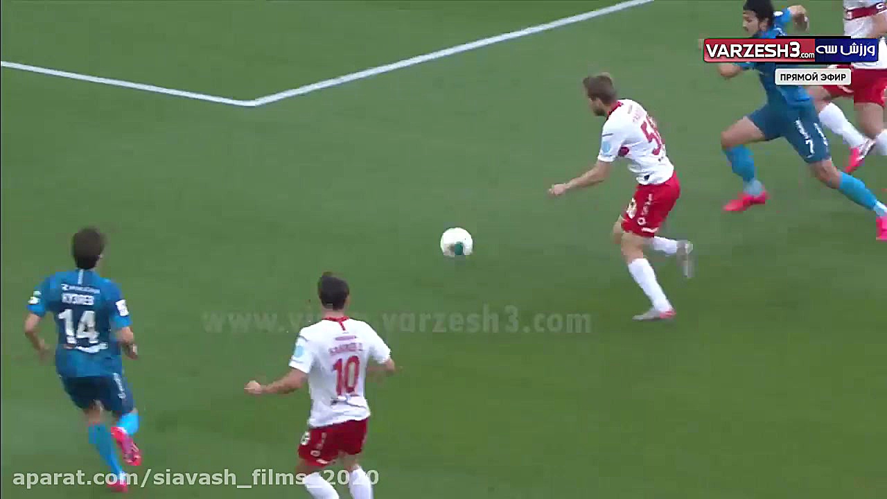 پنالتی گرفتن سردار آزمون در بر...