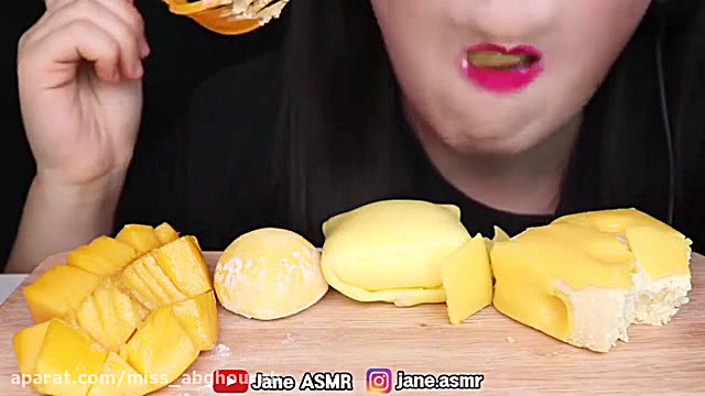 غذای خوشمزه  دسر خوردن  چالش ص...