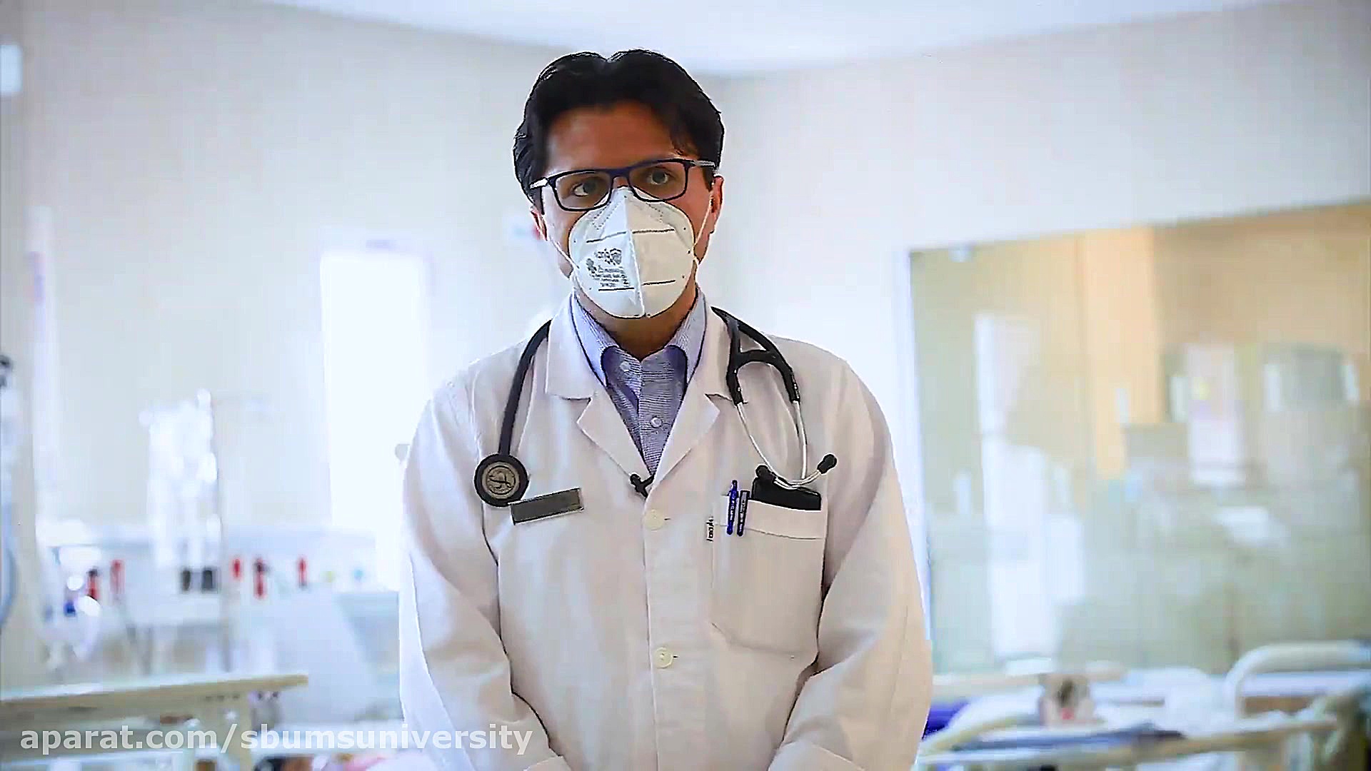 بخش کرونا بیمارستان لقمان