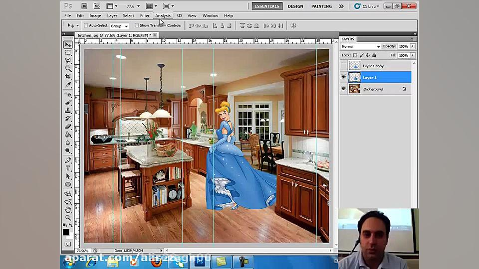 آموزش فتوشاپ مقدماتی قسمت چهار...