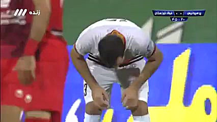 خلاصه بازی پرسپولیس 1 0 فولاد