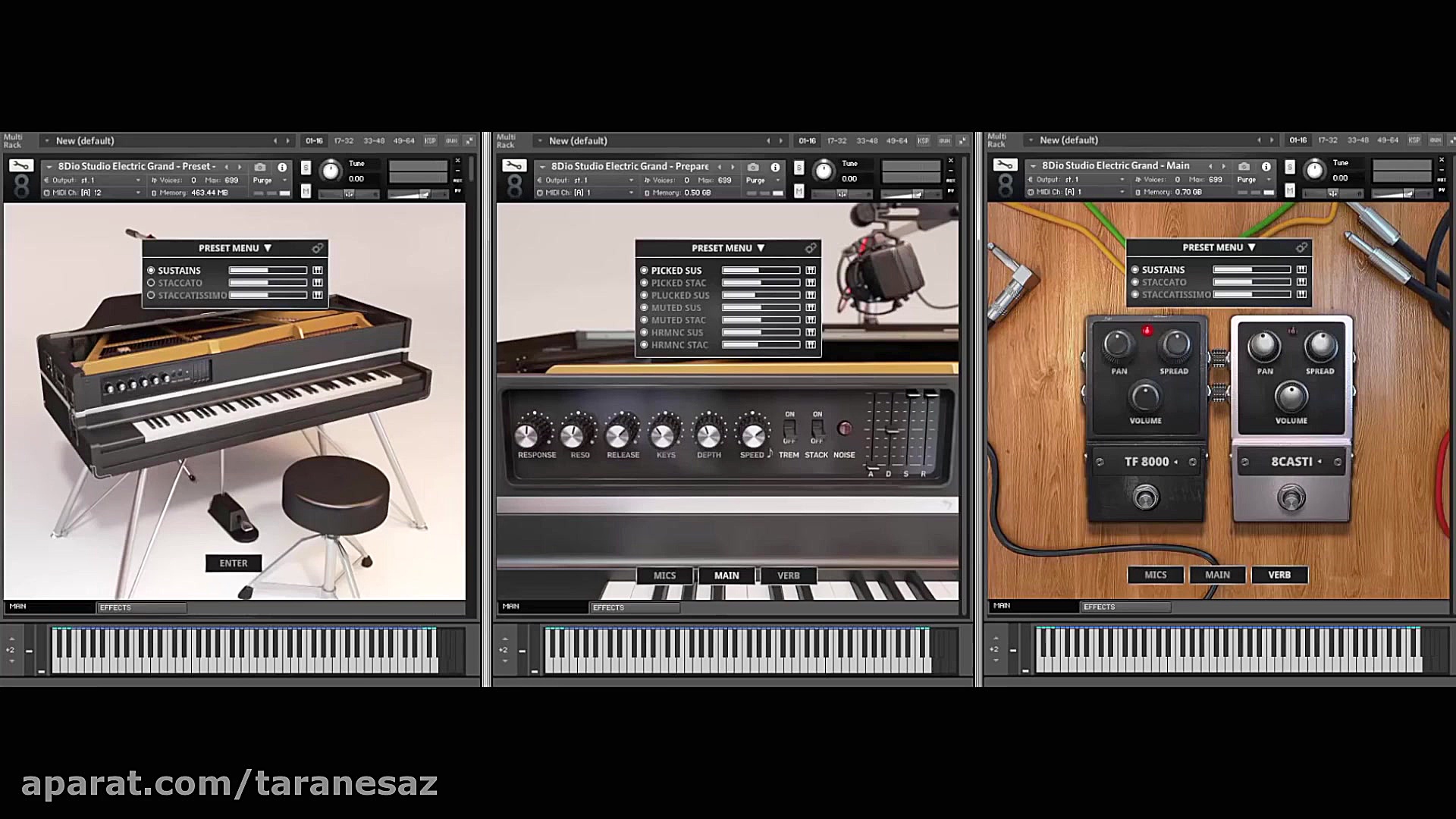 8Dio CP 70 Electric Grand Pian...