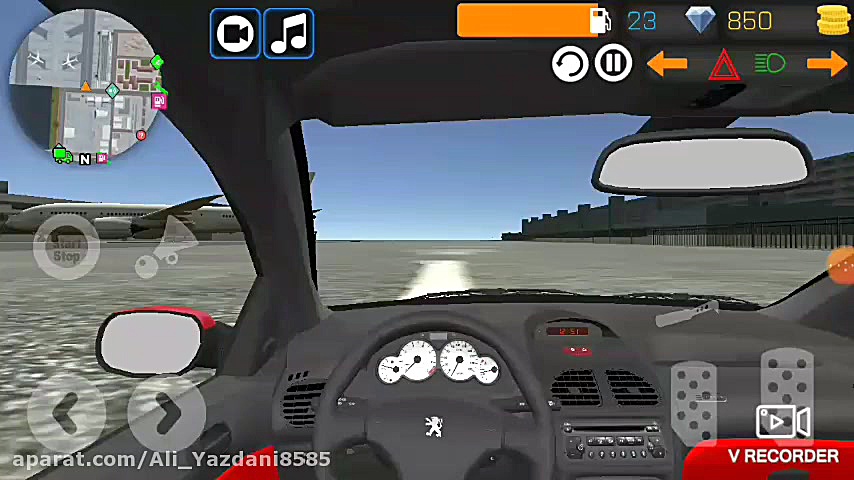 دستی کشی سرعت بالا با206 در با...