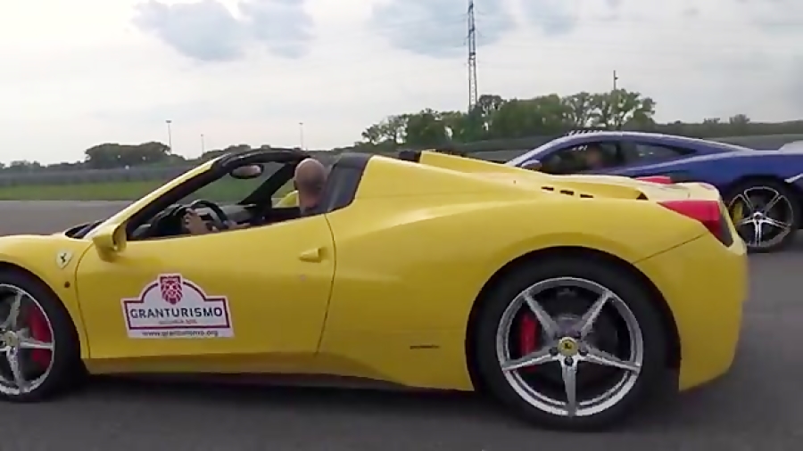 درگ نیسان gtr و مکلارن 650s و...