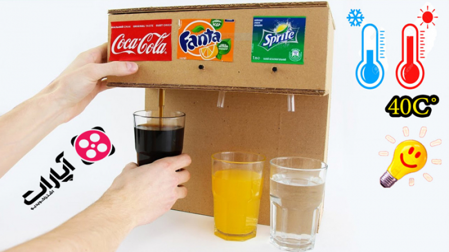 آموزش ساخت دستگاه نوشابه ساز خ...