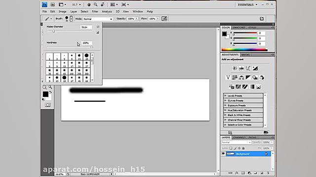 آموزش فتوشاپ قسمت 1