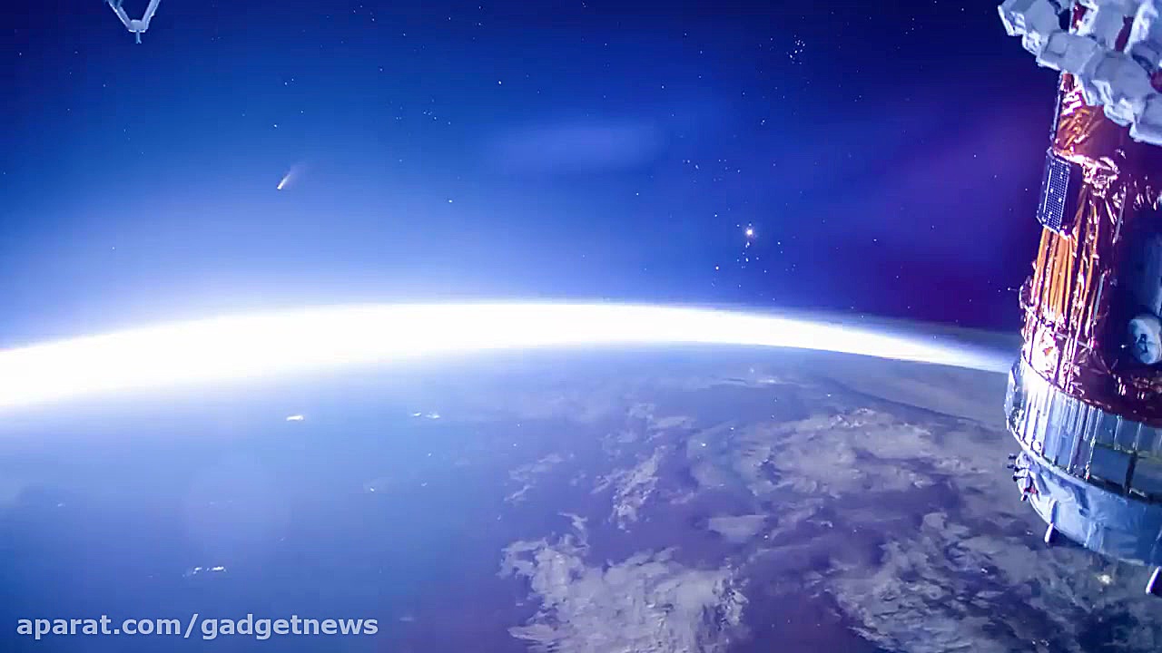 تایم لپس دنباله دار نئووایز  گ...