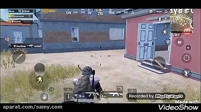 گیم پلی پابجی موبایل