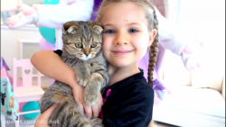 دیانا و روما در روز تولد گربه...