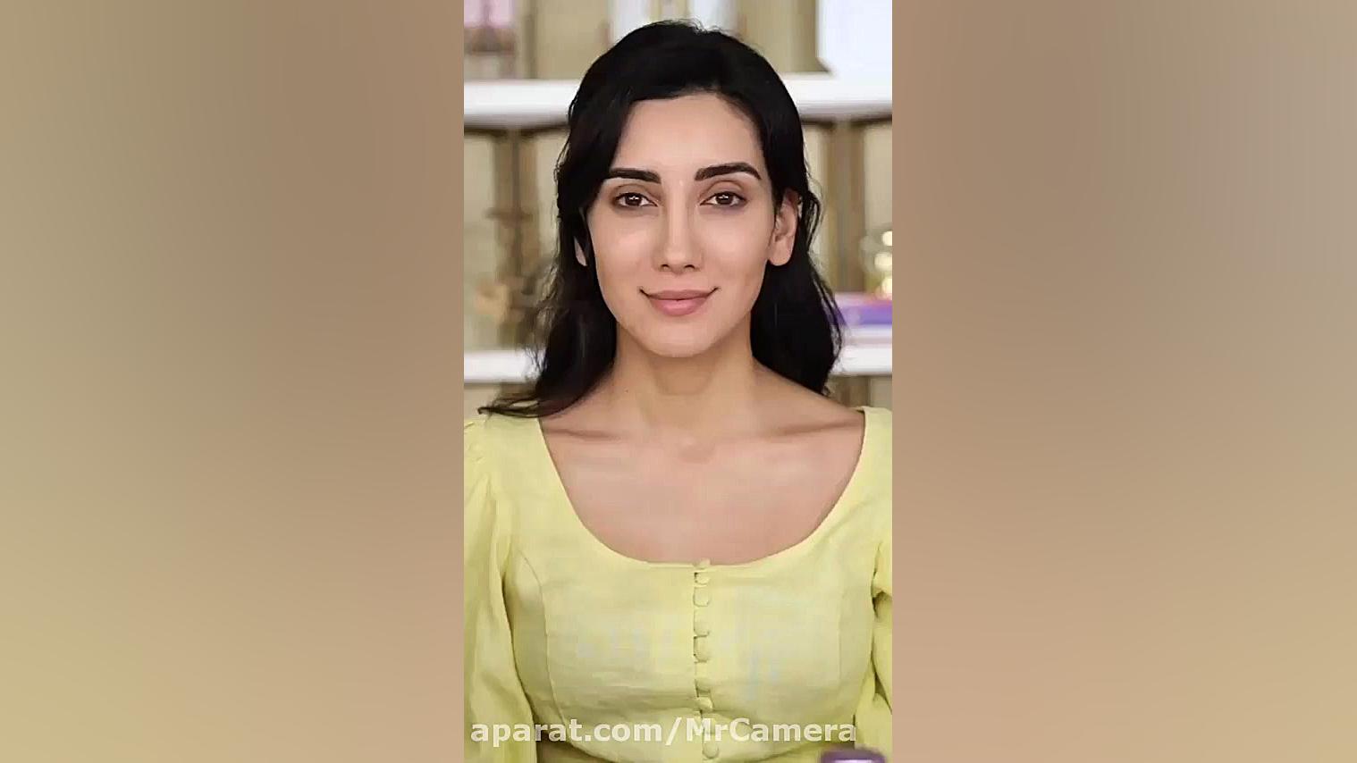 آموزش خط چشم آبی گرافیکی | مثل...