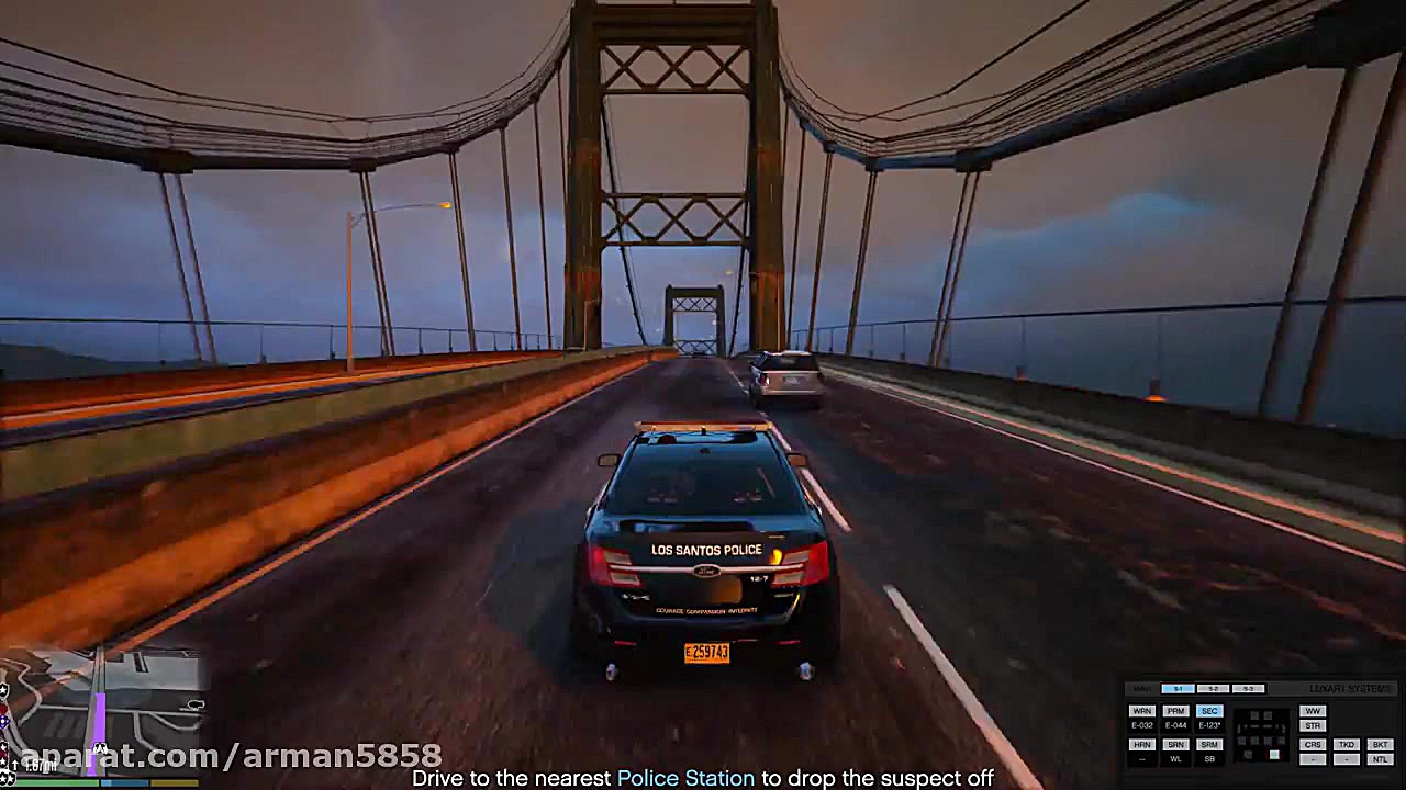 مد پلیس بازی gta v {پک پلیس جد...