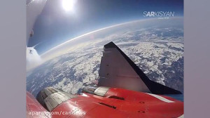 پرواز در ارتفاع ۱۹ کیلومتری می...