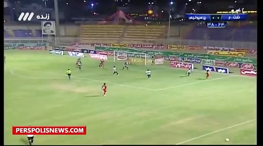 گل پرسپولیس به نفت مسجدسلیمان...