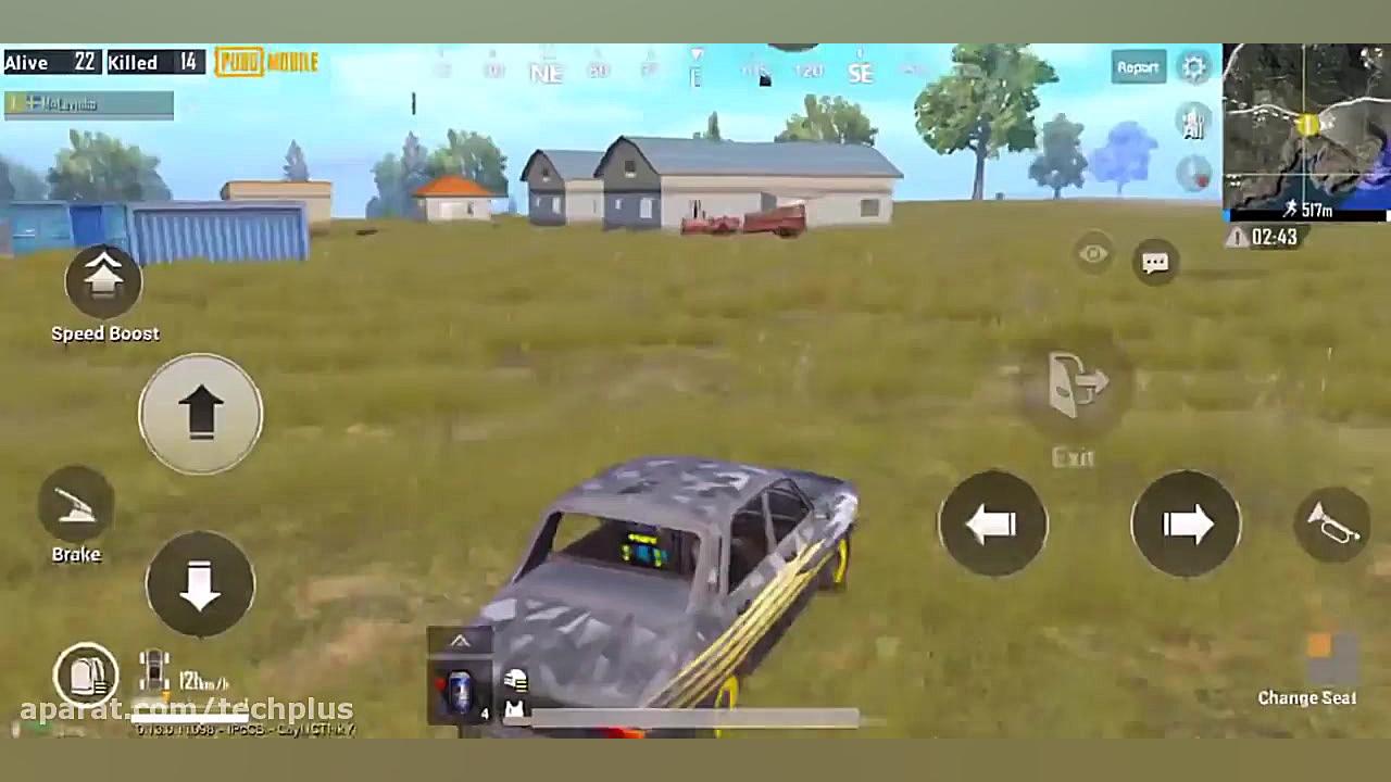 گیم پلی حرفه ای پابجی موبایل ب...