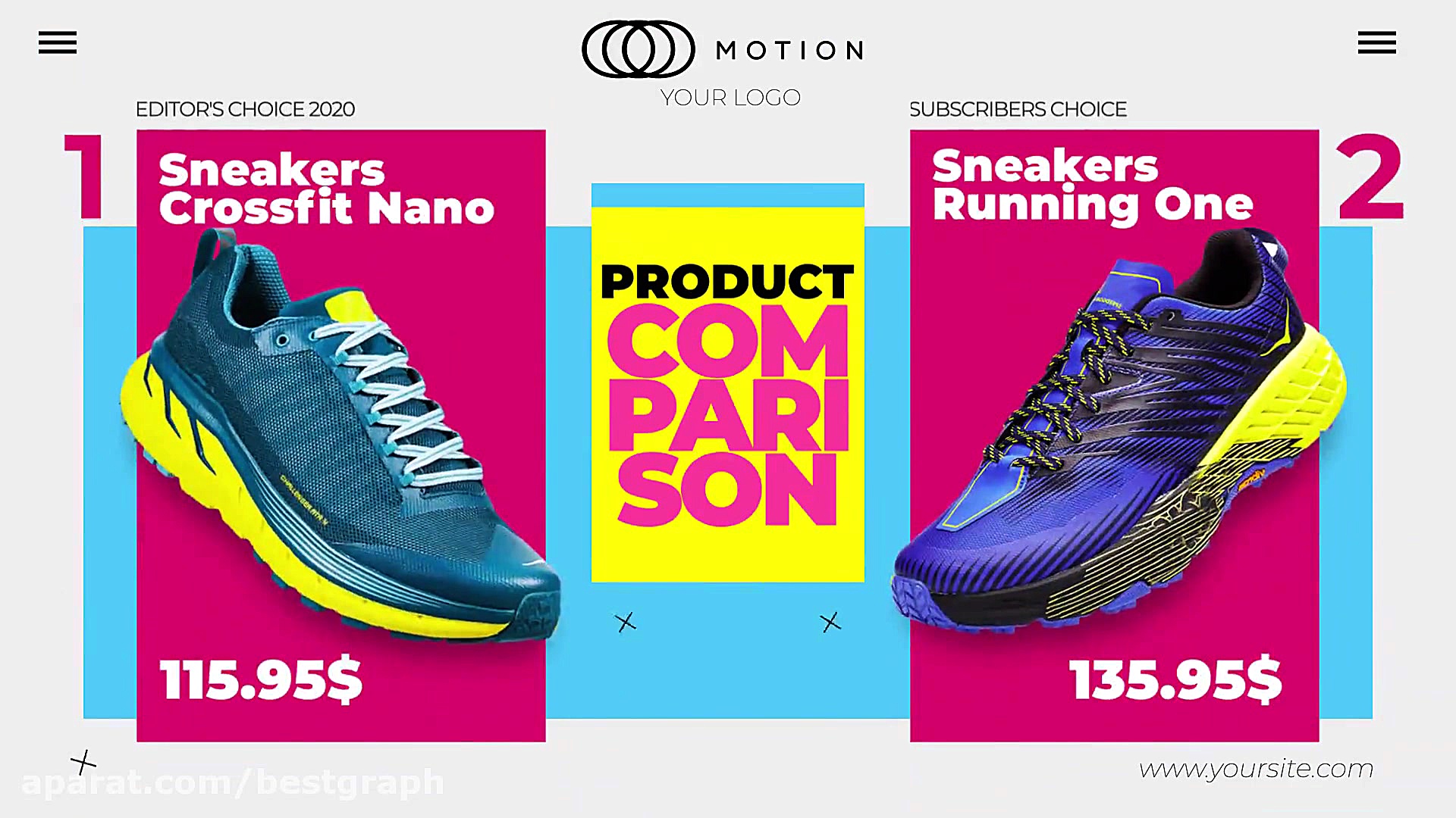 پیش نمایش پروژه تبلیغ محصول ان...