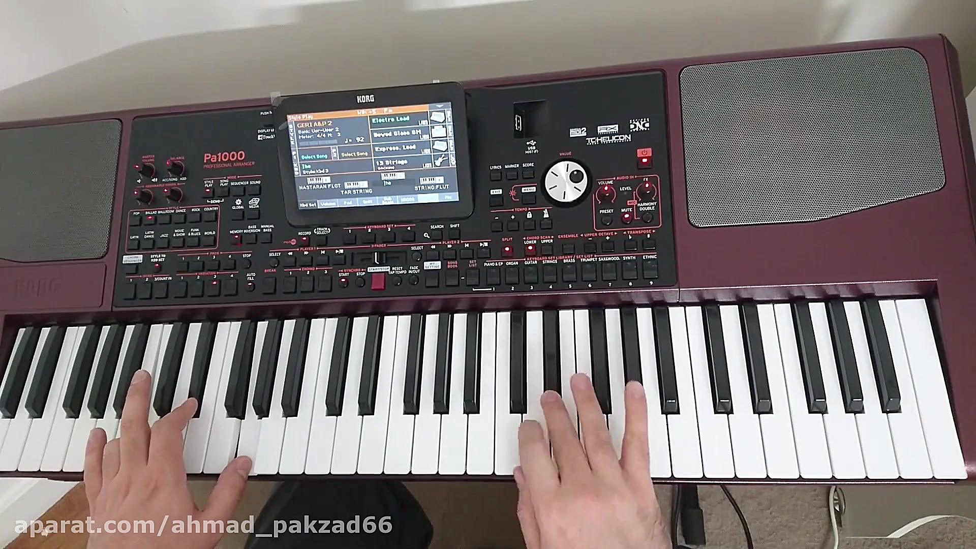 اجرای آهنگ شاد بی قرار عشق (نا...