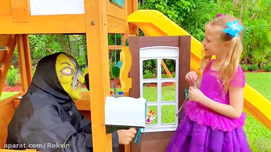 ناستیا و چالش شکلاتی بابایی ::...