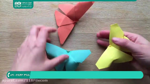 آموزش اوریگامی | اوریگامی سه ب...