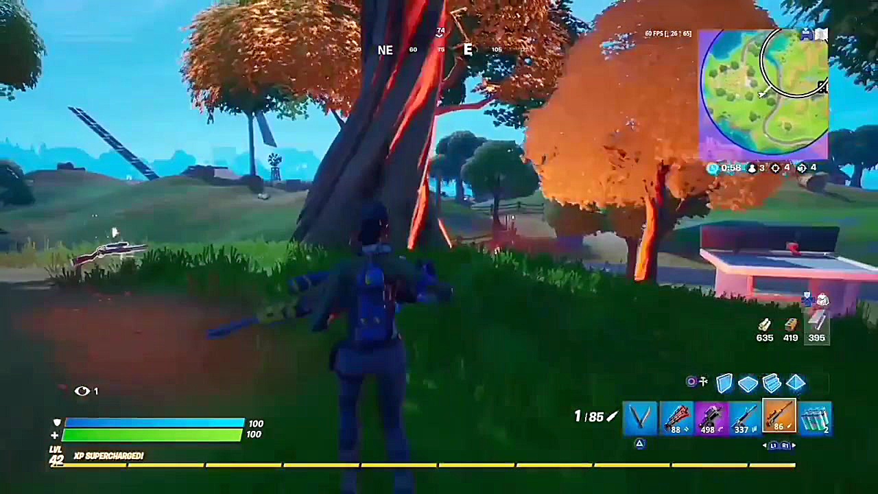 گیم پلی از بازی فورتنایت