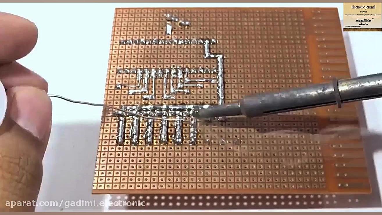 اموزش ساختن تابلوی ال ای دی با...