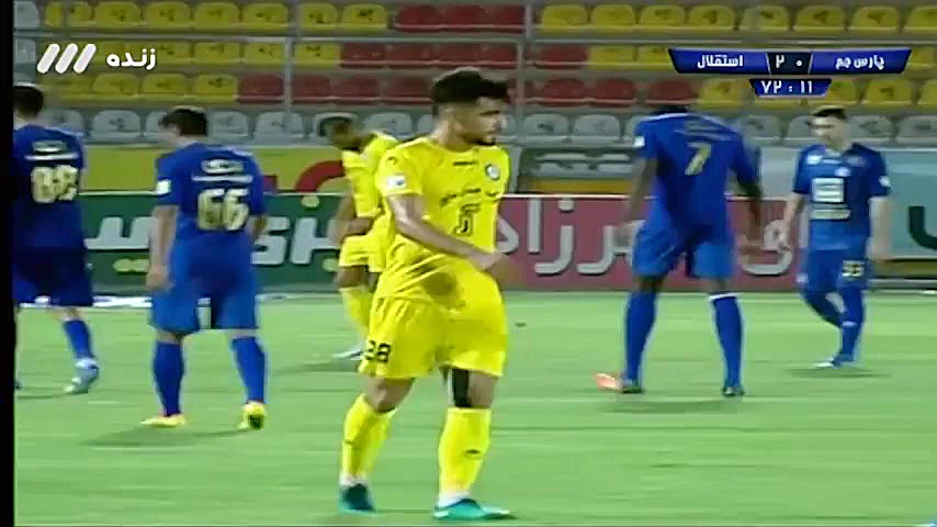 خلاصه بازی پارس جنوبی جم 0 2 ا...