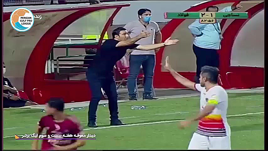 خلاصه بازی نساجی 3 2 فولاد خوز...