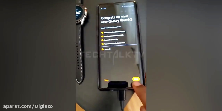 نگاه نزدیک به گلکسی واچ 3 پیش...